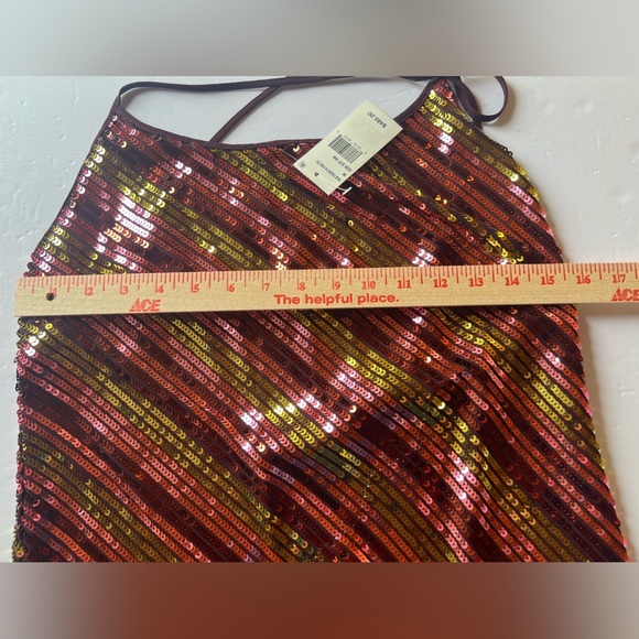 RIXO Multicolor Sequin Midi Dress - Picture 12 of 15